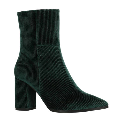 Manfield Enkellaarzen Met Velvet Look Groen manfield kopen in de aanbieding Manfield Enkellaarzen Met Velvet Look Groen manfield kopen in de aanbieding