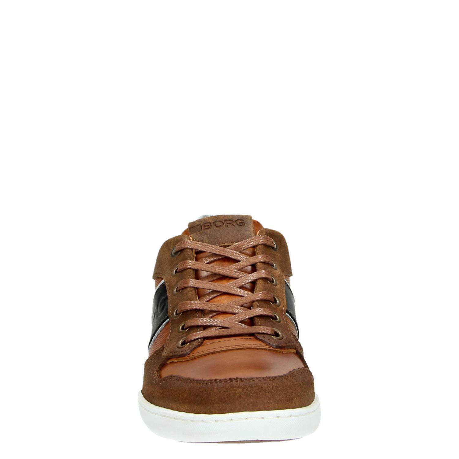 Cognac BJORN BORG Hoge sneaker CURD MID M | Omoda