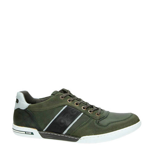 Bjorn Borg Leren Sneakers Met Streep Olijfgroen bjorn borg kopen in de aanbieding Bjorn Borg Leren Sneakers Met Streep Olijfgroen bjorn borg kopen in de aanbieding