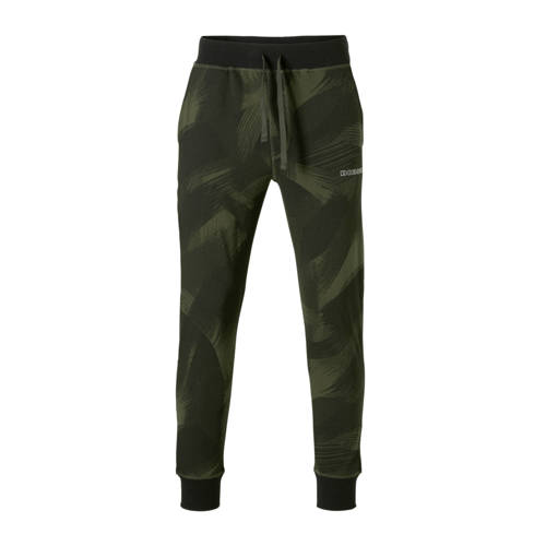 Diesel Sweatpants All Over Print Groen diesel kopen in de aanbieding