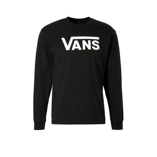 Vans Longsleeve Zwart vans kopen in de aanbieding