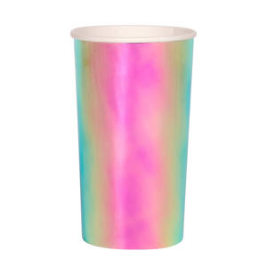 papieren bord metallic (set van 8)