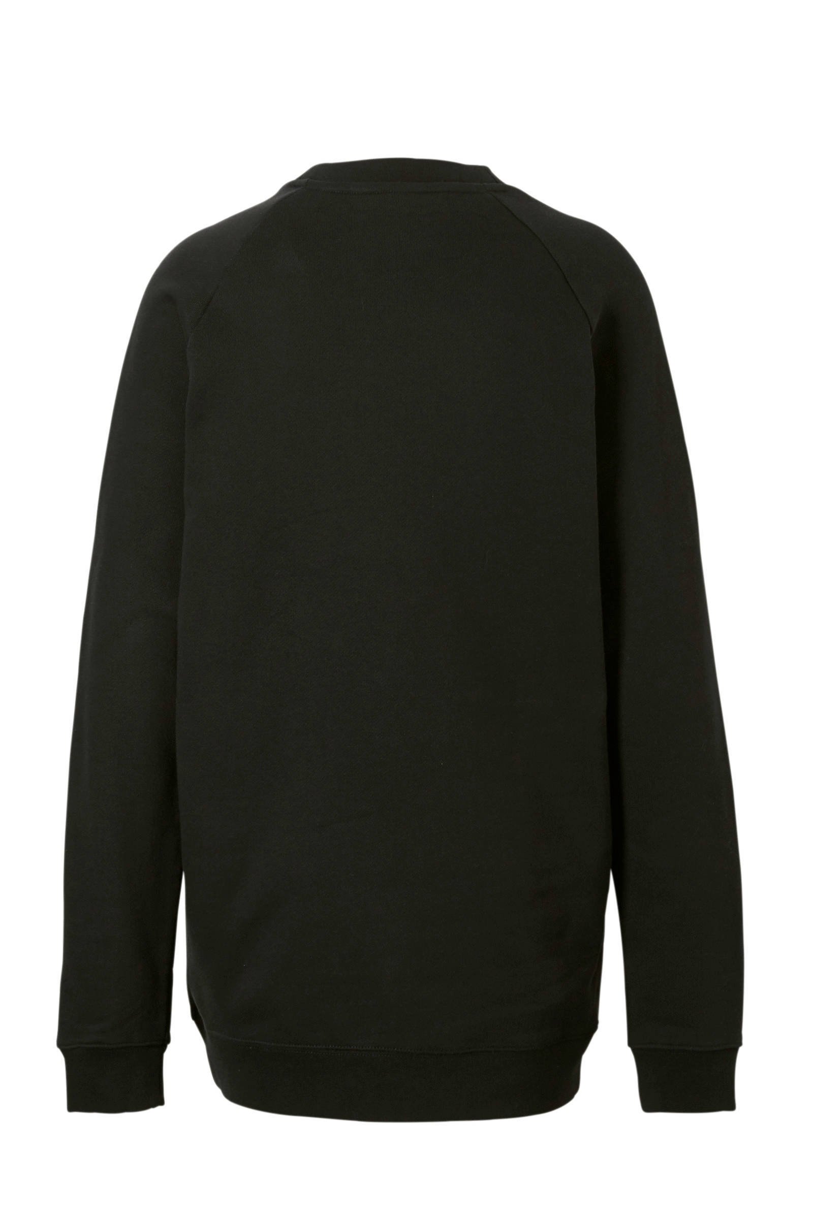 oversized trui zwart dames