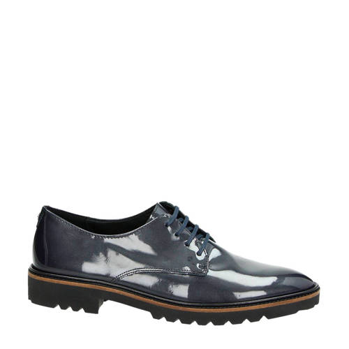 Ecco Lak Veterschoenen Incise Antraciet ecco kopen in de aanbieding Ecco Lak Veterschoenen Incise Antraciet ecco kopen in de aanbieding