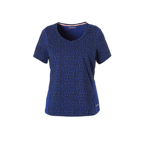 Sjeng Sports Sport T Shirt Blauw sjeng sports kopen in de aanbieding