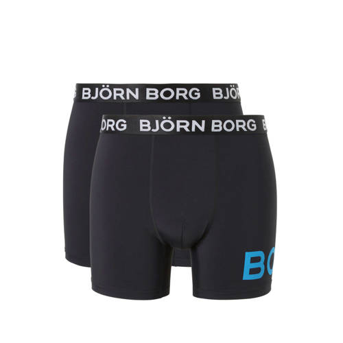 Bjorn Borg Sportboxer Set Van 2 Zwart bjorn borg kopen in de aanbieding