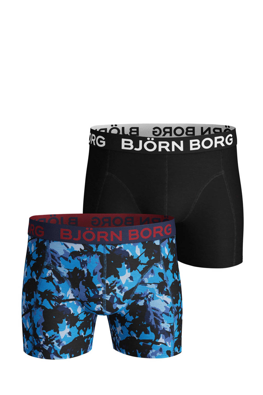 Björn Borg boxershort (set van 2), Zwart/blauw