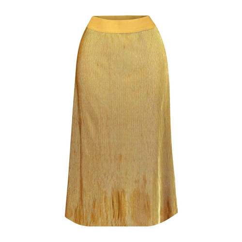 Sissyboy Sissy Boy Fluwele Plisserok Geel sissyboy kopen in de aanbieding