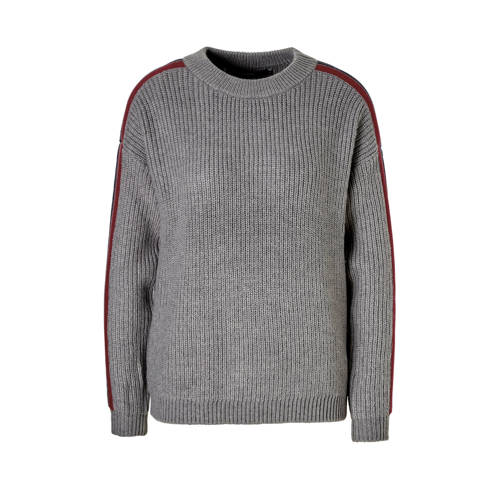 Vero Moda Trui Met Zijstrepen vero moda kopen in de aanbieding