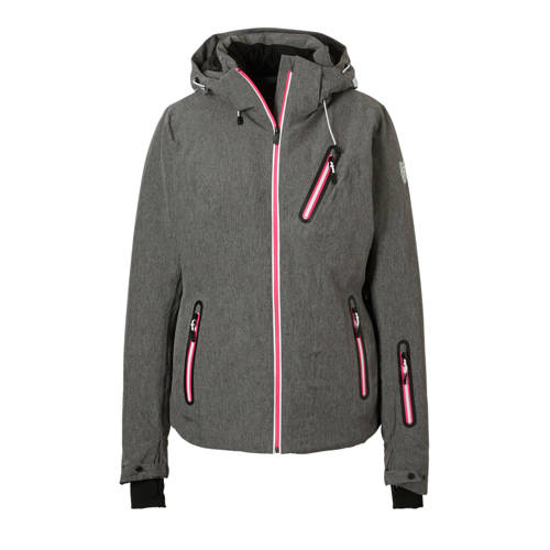 Falcon Ski Jack Teyoti Grijs falcon kopen in de aanbieding