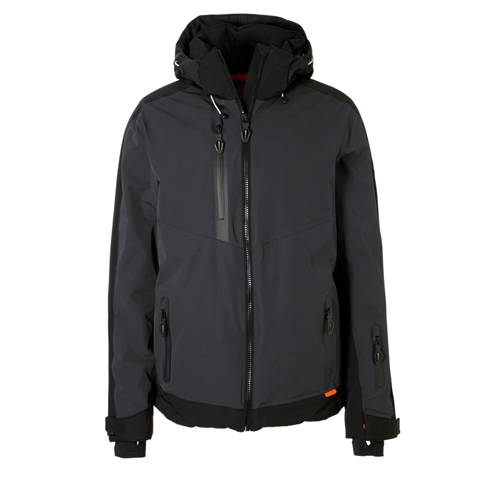 Falcon Ski Jack Roscoe Zwart falcon kopen in de aanbieding