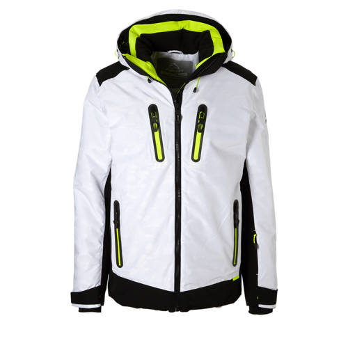 Falcon Ski Jack Rock Wit falcon kopen in de aanbieding