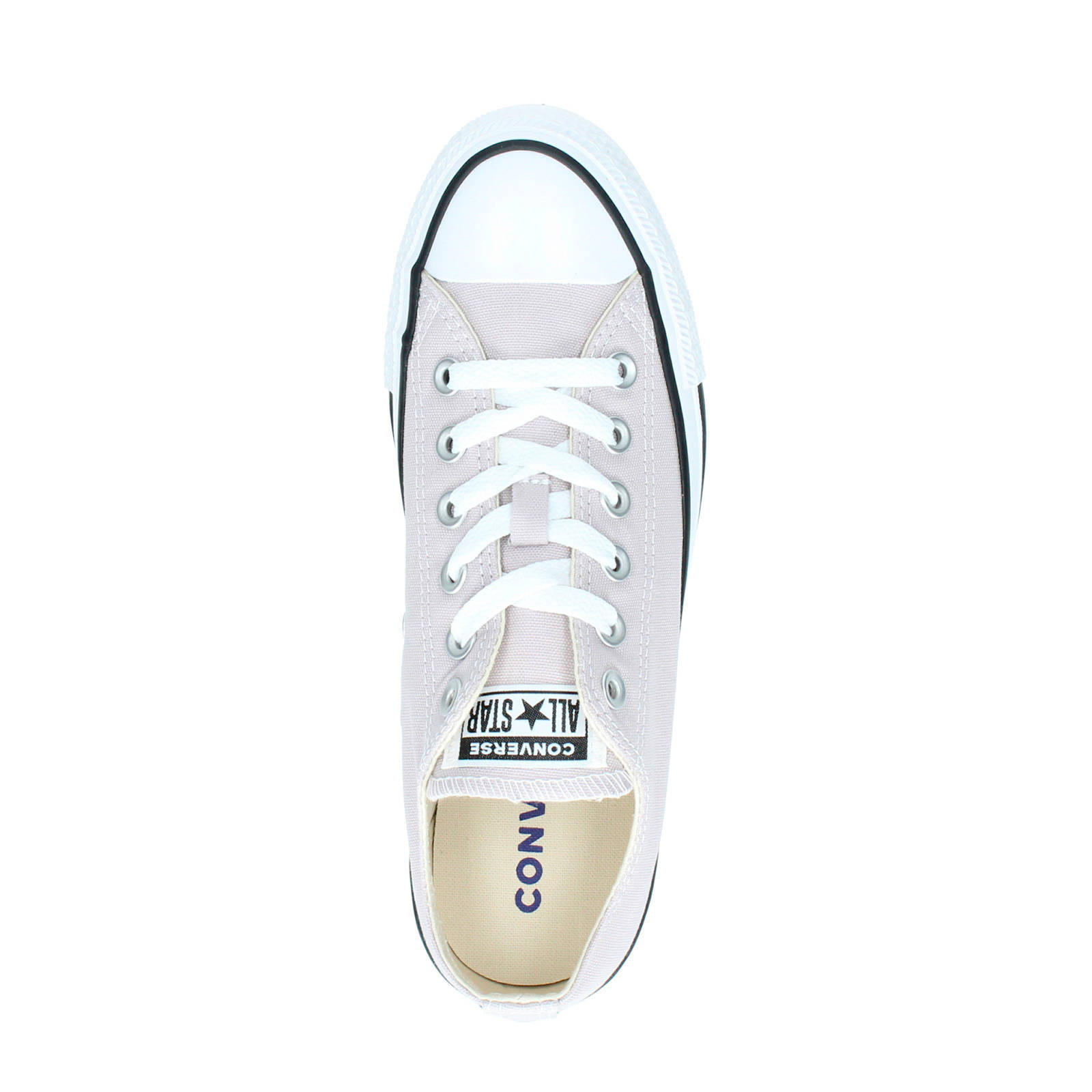 Converse Chuck Taylor All Star gympen lichtgrijs | wehkamp