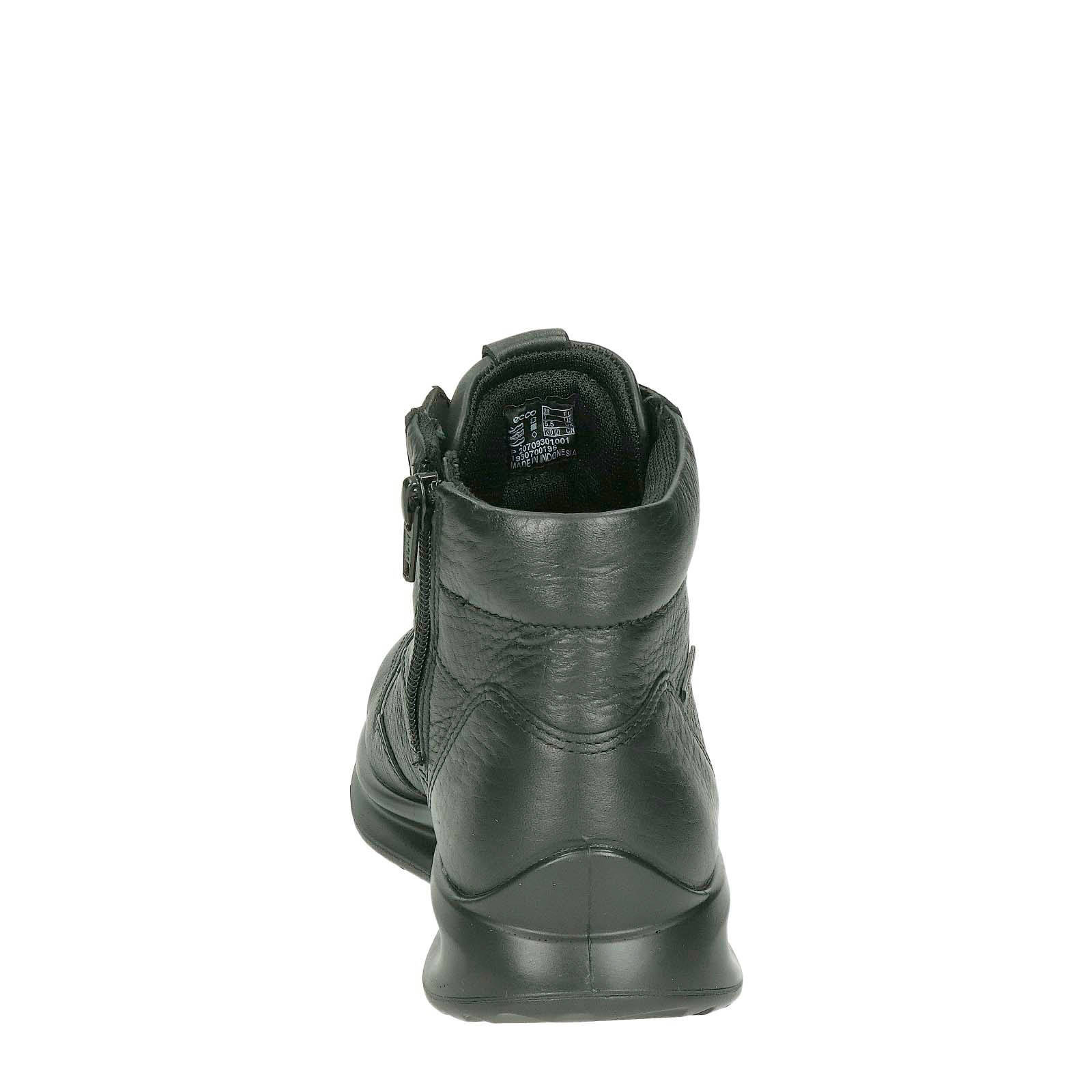 Ecco leren sneakers Aquet zwart | wehkamp