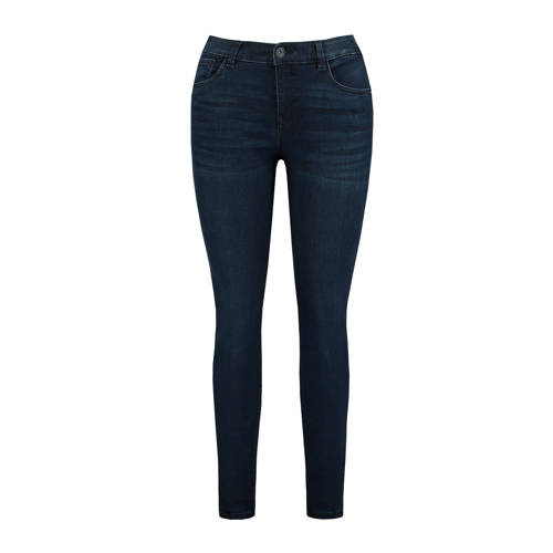 Ms Mode Skinny Fit Jeans Donkerblauw ms mode kopen in de aanbieding