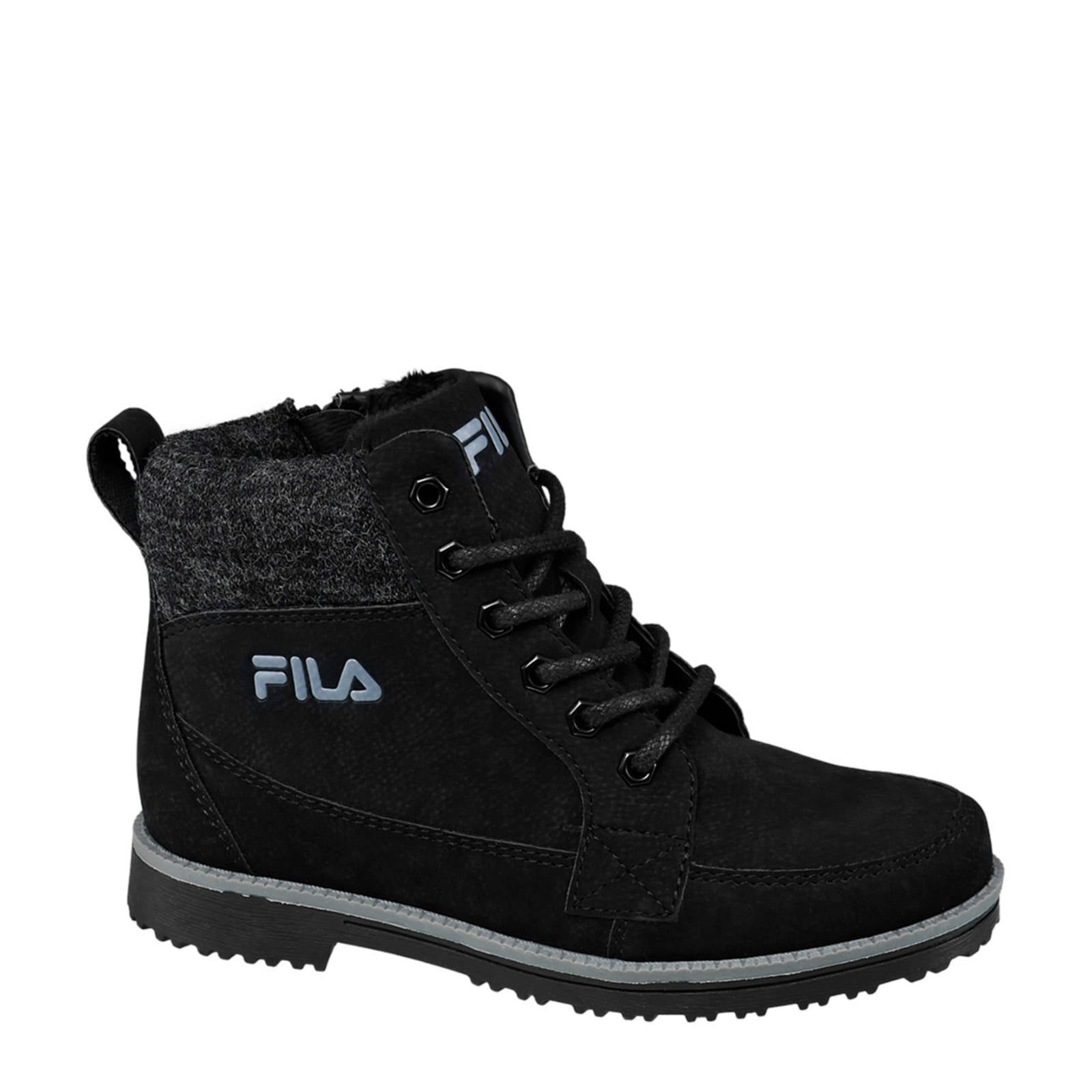 Fila veterboots zwart | wehkamp