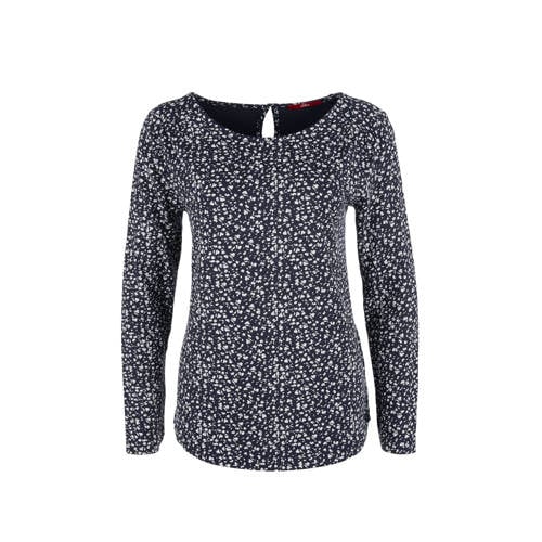 Soliver Longsleeve Met Allover Print soliver kopen in de aanbieding Soliver Longsleeve Met Allover Print soliver kopen in de aanbieding