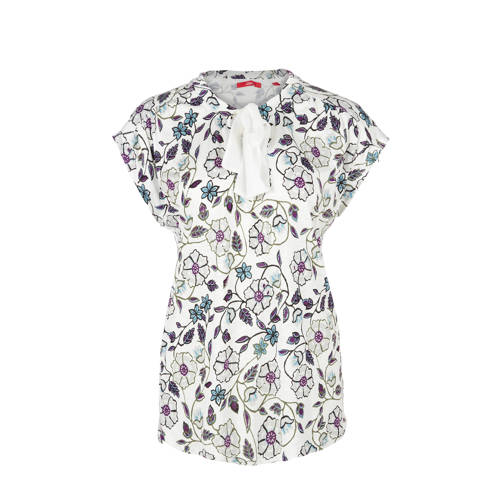 Soliver Top Met Print Ecru soliver kopen in de aanbieding Soliver Top Met Print Ecru soliver kopen in de aanbieding