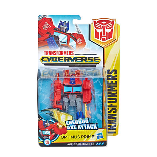 Transformers Cyberverse Warrior Optimus Prime Actiefiguur transformers kopen in de aanbieding