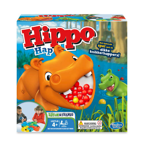 Hasbro Gaming Hippo Hap Kinderspel hasbro gaming kopen in de aanbieding
