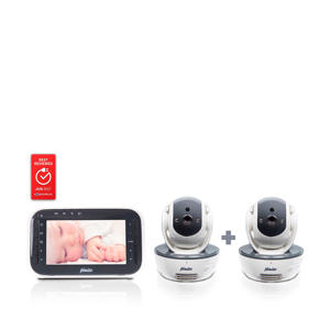 Wehkamp-Alecto DVM-200/201 babyfoon met 2 camera’s en 4.3" kleurenscherm-aanbieding