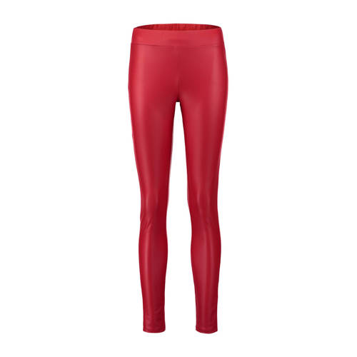 Coolcat Imitatieleren Legging Rood coolcat kopen in de aanbieding