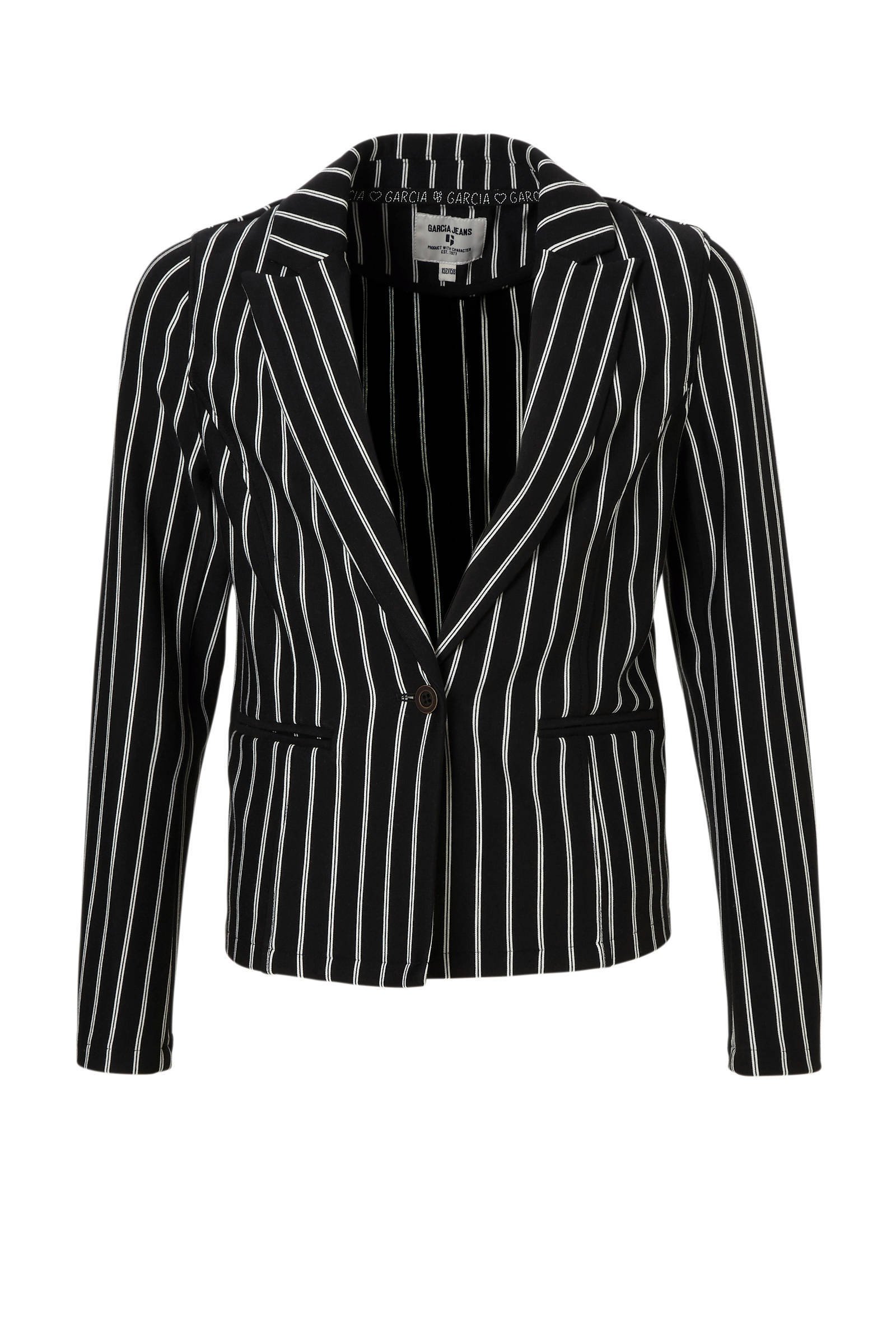 zwart witte blazer