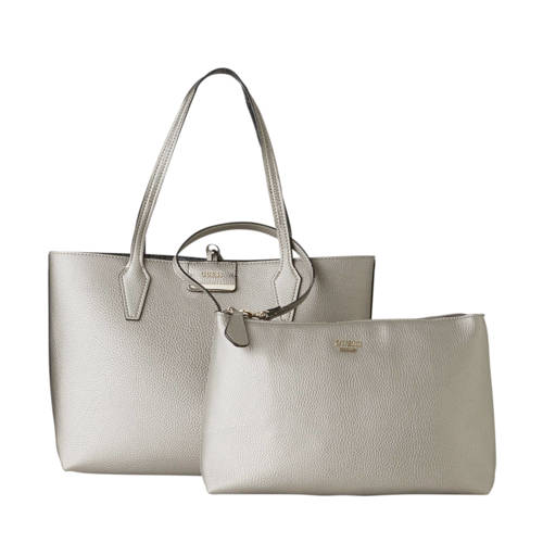 Guess Shopper Bobbi Zilver guess kopen in de aanbieding