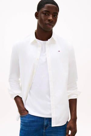 slim fit overhemd classic white
