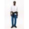 Tommy Jeans slim fit overhemd classic white