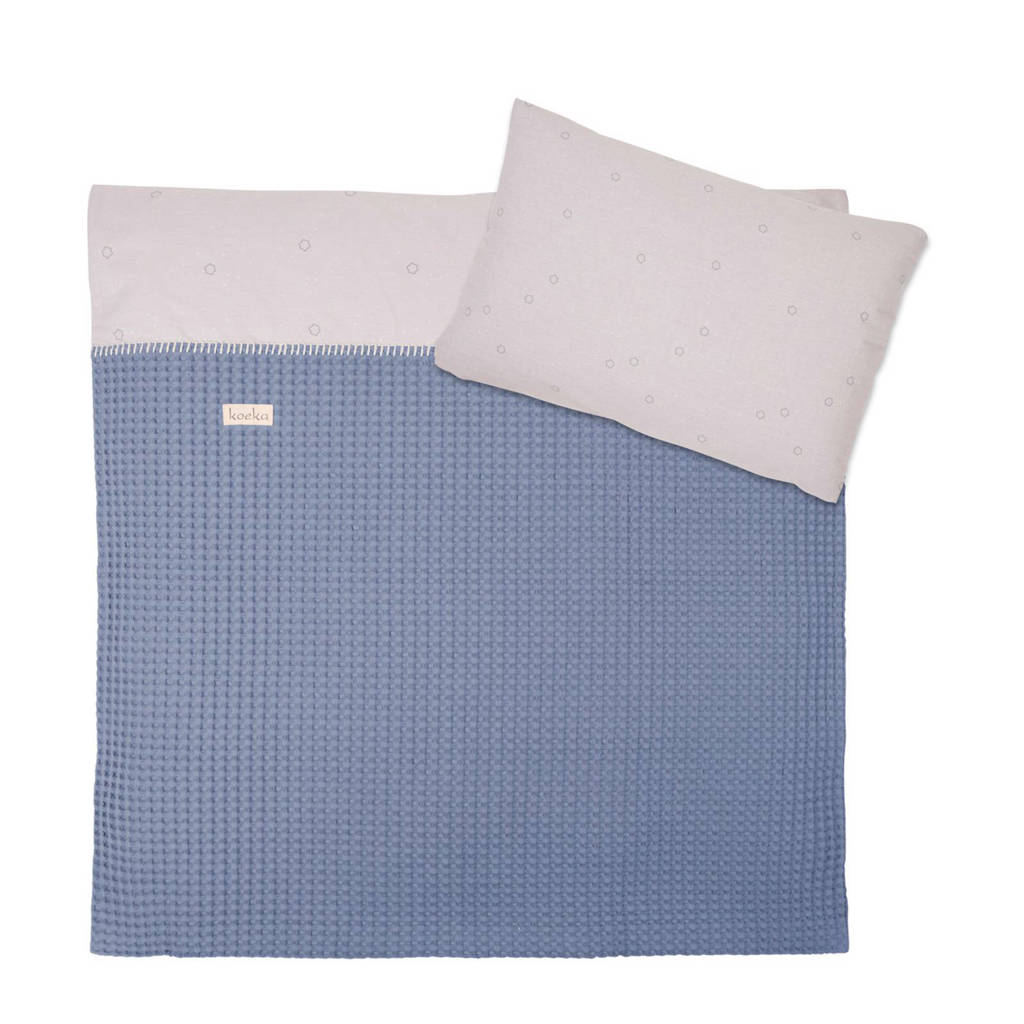 Koeka Love Me Sweet dekbedovertrek soft blue