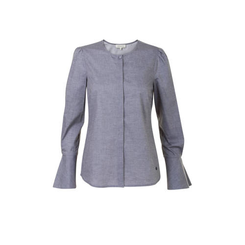 Promiss Blouse Blauw promiss kopen in de aanbieding