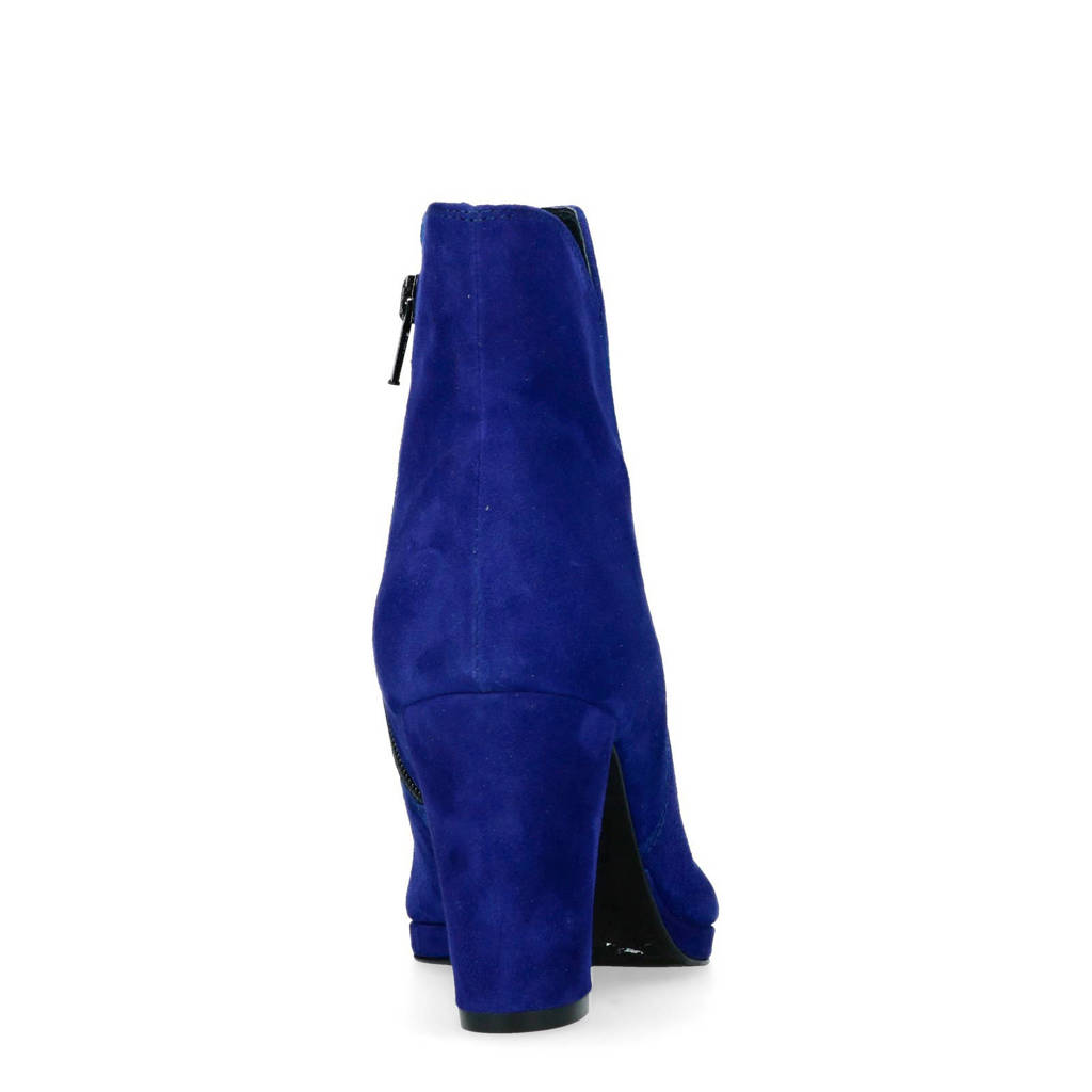 Blauw Manfield Suède Blauw Manfield Suède Suède Enkellaarzen Manfield Enkellaarzen Blauw Enkellaarzen xwAp7v