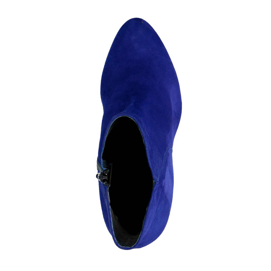 Blauw Manfield Suède Blauw Manfield Suède Suède Enkellaarzen Manfield Enkellaarzen Blauw Enkellaarzen xwAp7v
