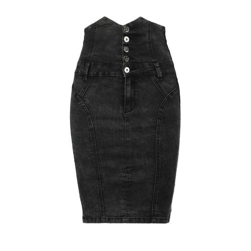 Coolcat Denim Kokerrok Zwart coolcat kopen in de aanbieding Coolcat Denim Kokerrok Zwart coolcat kopen in de aanbieding