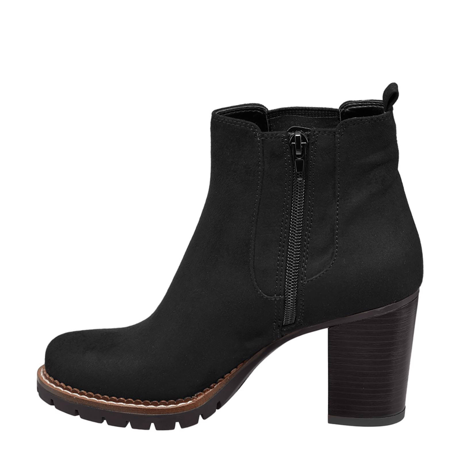 vanHaren Graceland chelsea boots zwart | wehkamp