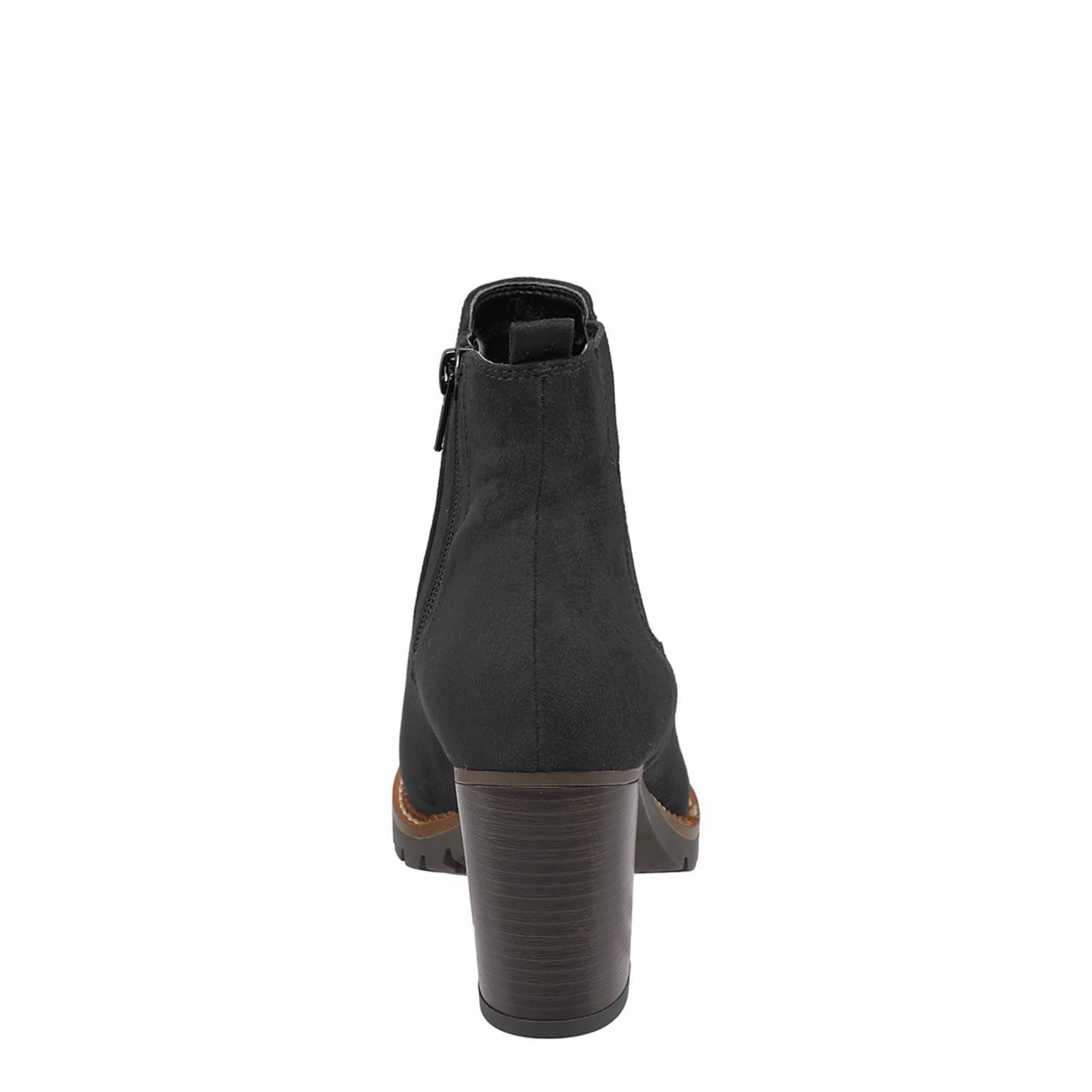 vanHaren Graceland chelsea boots zwart | wehkamp
