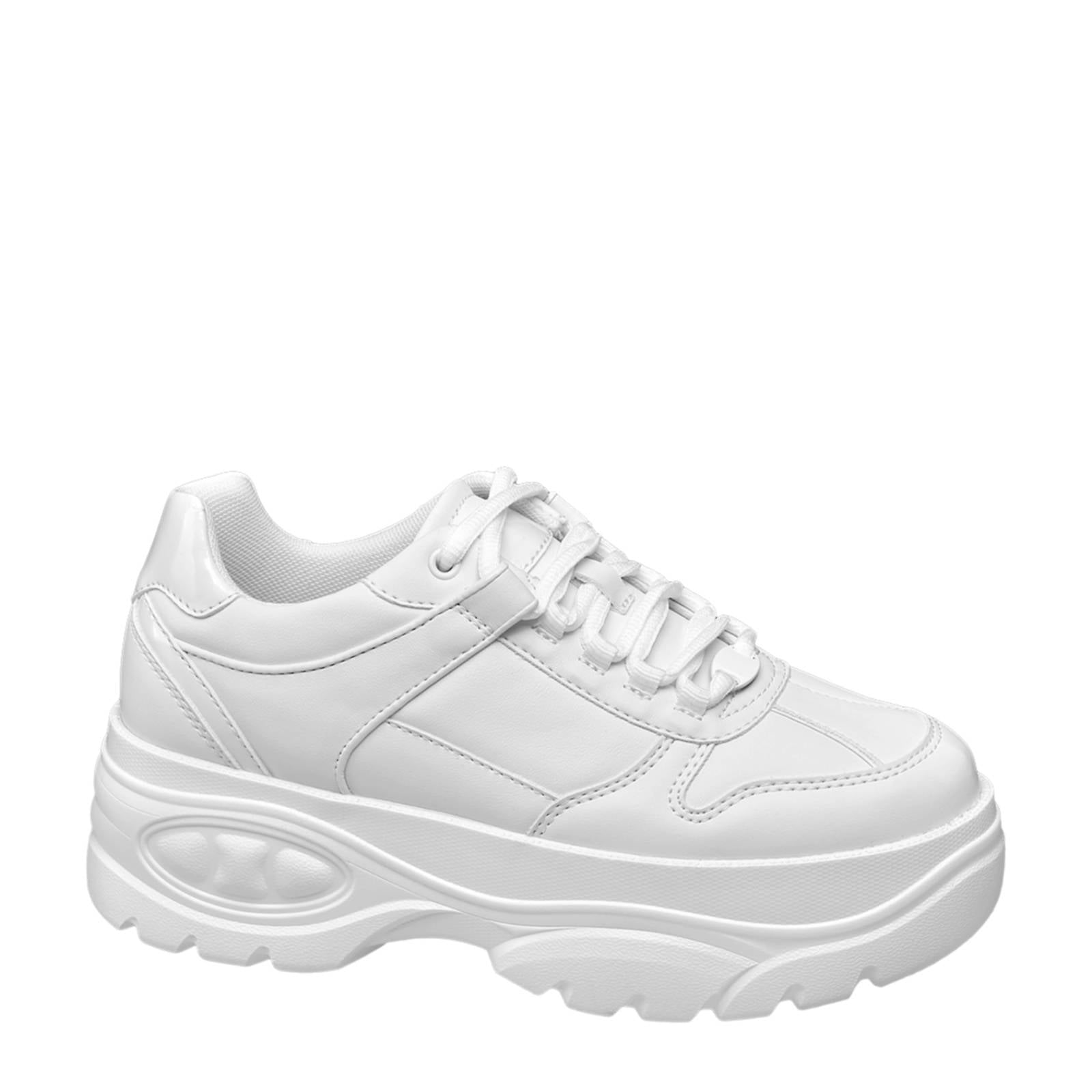 vanHaren Venice dad sneakers wit | wehkamp