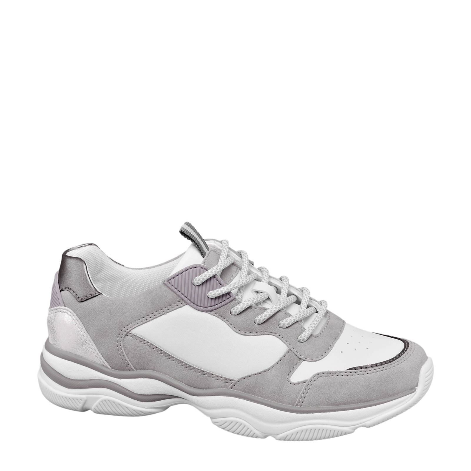 vanHaren Graceland dad sneaker grijs | wehkamp