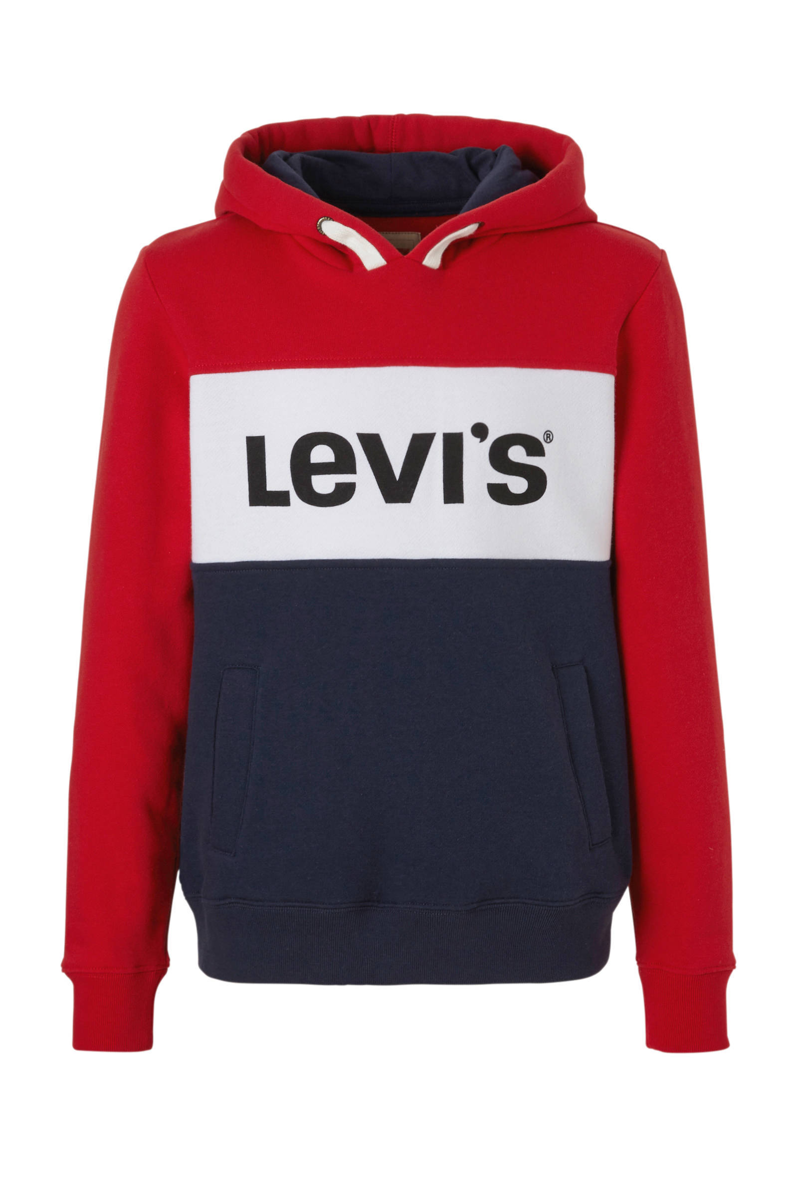 Levi's hoodie met logo | wehkamp Levi's hoodie, Rood #levi's#rood#wit#capuchon | Hoodie