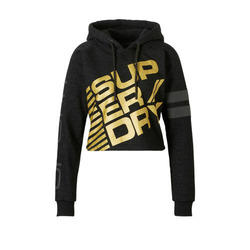 Superdry Sport Crop Sweater Antraciet superdry kopen in de aanbieding Superdry Sport Crop Sweater Antraciet superdry kopen in de aanbieding