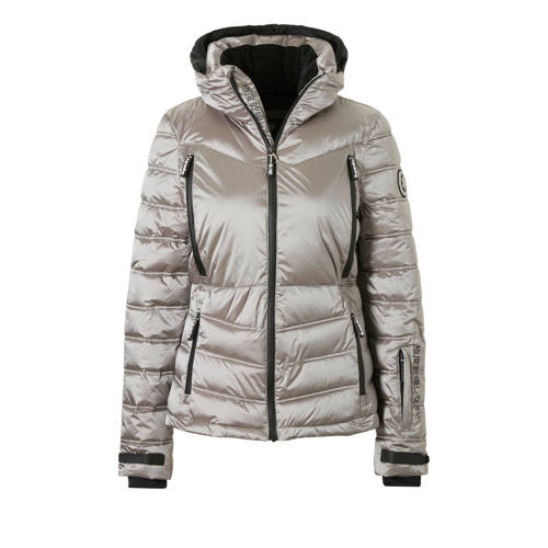 Superdry Sport Ski Jack Zilver superdry kopen in de aanbieding