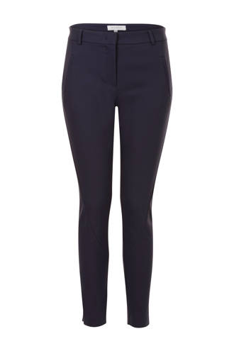 skinny fit broek donkerblauw