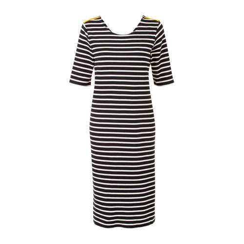 Miss Etam Lang Gestreepte Jurk miss etam kopen in de aanbieding