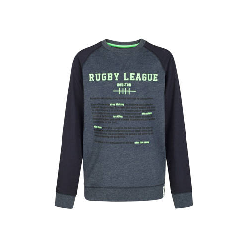 We Fashion Longsleeve Met Print Grijs we fashion kopen in de aanbieding