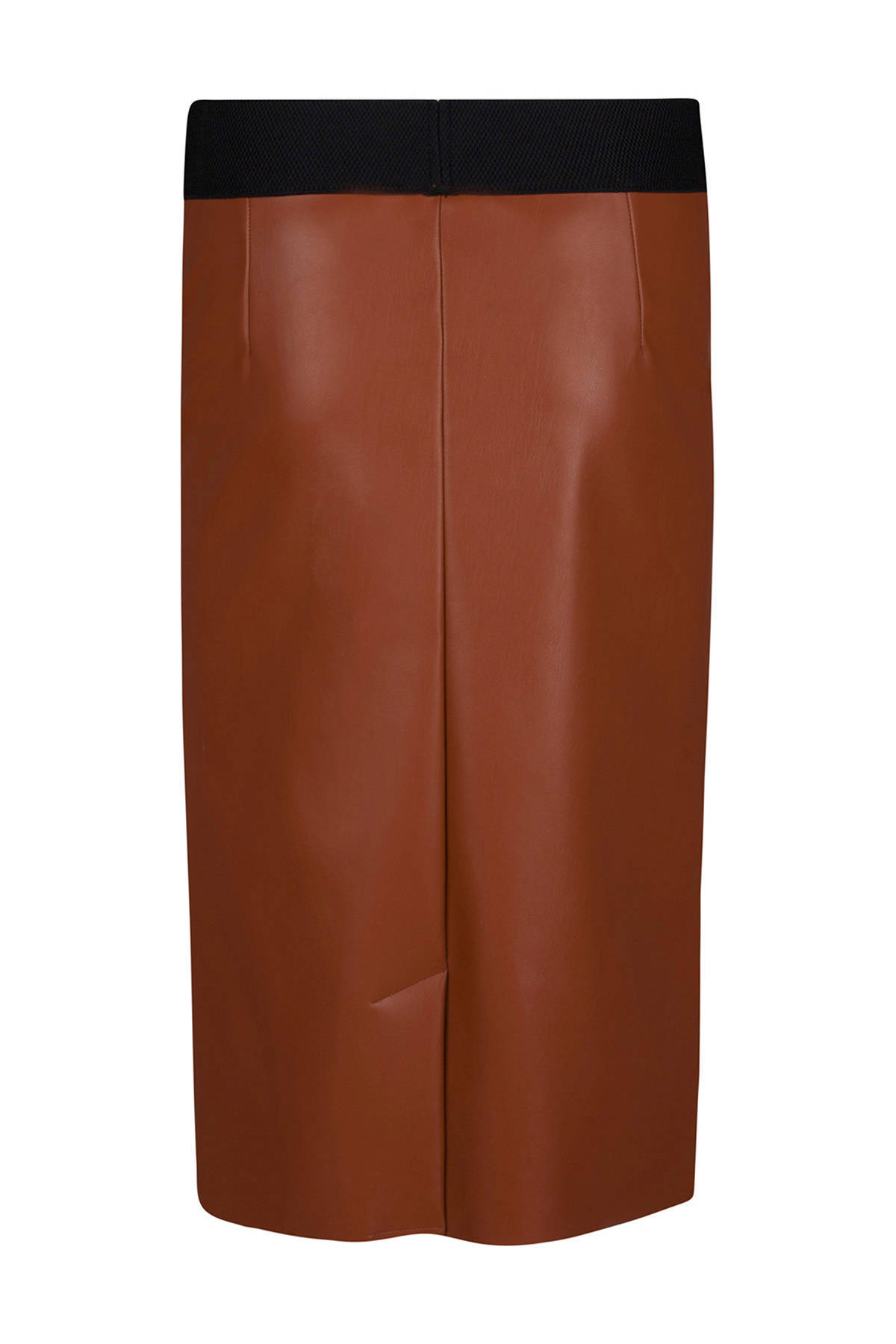 imitatie leren rok cognac imitatie leren rok cognac