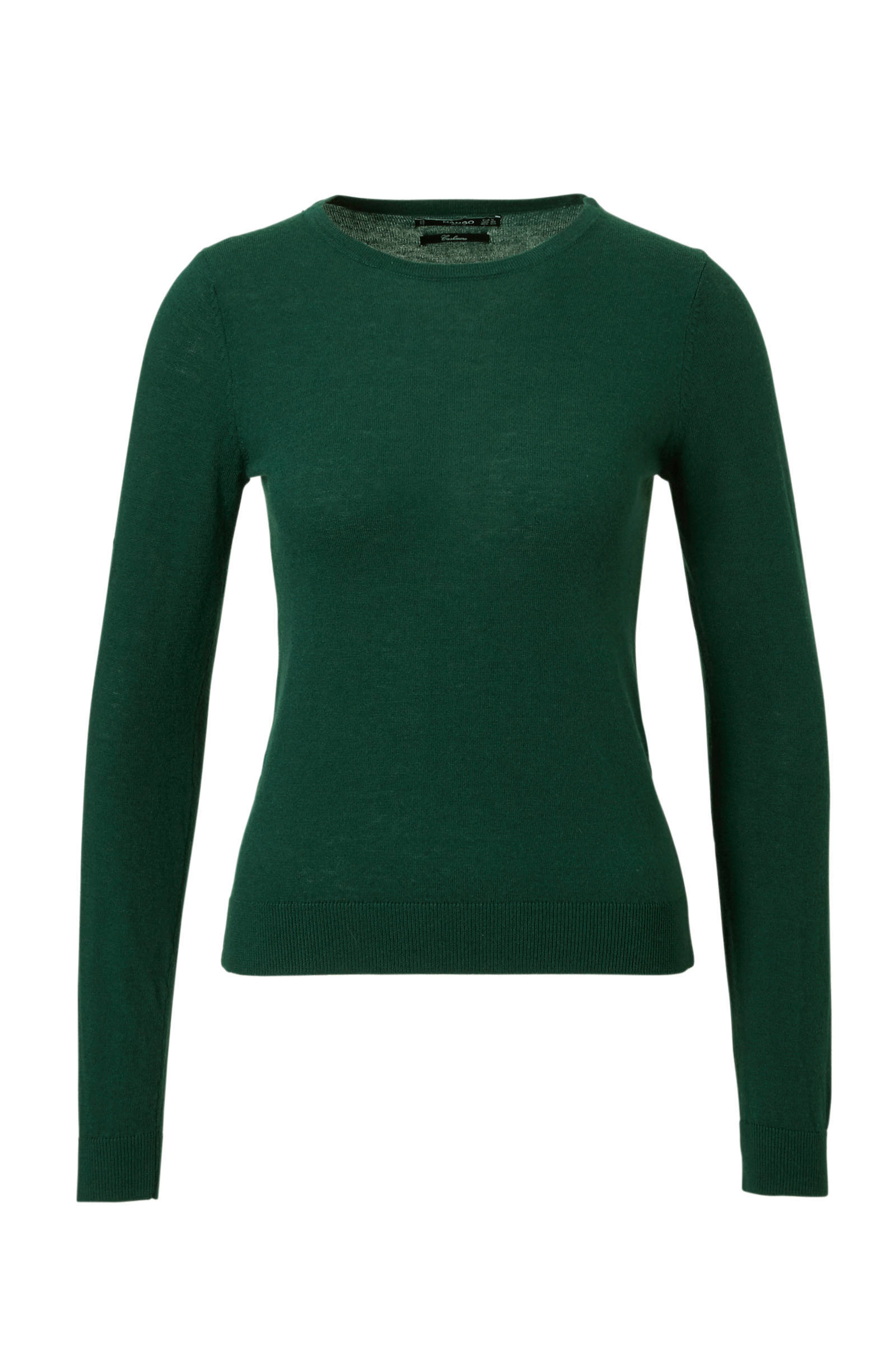Mango gebreide trui met cashmere groen | wehkamp Mango gebreide trui groen | wehkamp