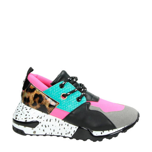 Steve Madden Sneakers Cliff Rozeturquoise steve madden kopen in de aanbieding Steve Madden Sneakers Cliff Rozeturquoise steve madden kopen in de aanbieding