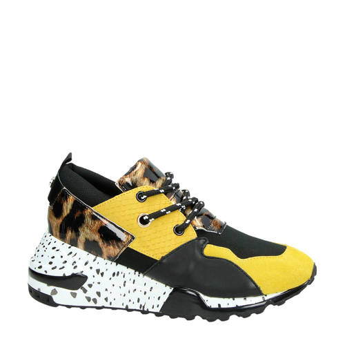 Steve Madden Sneakers Cliff Geelzwart steve madden kopen in de aanbieding Steve Madden Sneakers Cliff Geelzwart steve madden kopen in de aanbieding