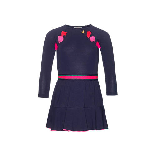 Mimpi Mim Pi Jurk Met Kwastjes Blauw mimpi kopen in de aanbieding Mimpi Mim Pi Jurk Met Kwastjes Blauw mimpi kopen in de aanbieding